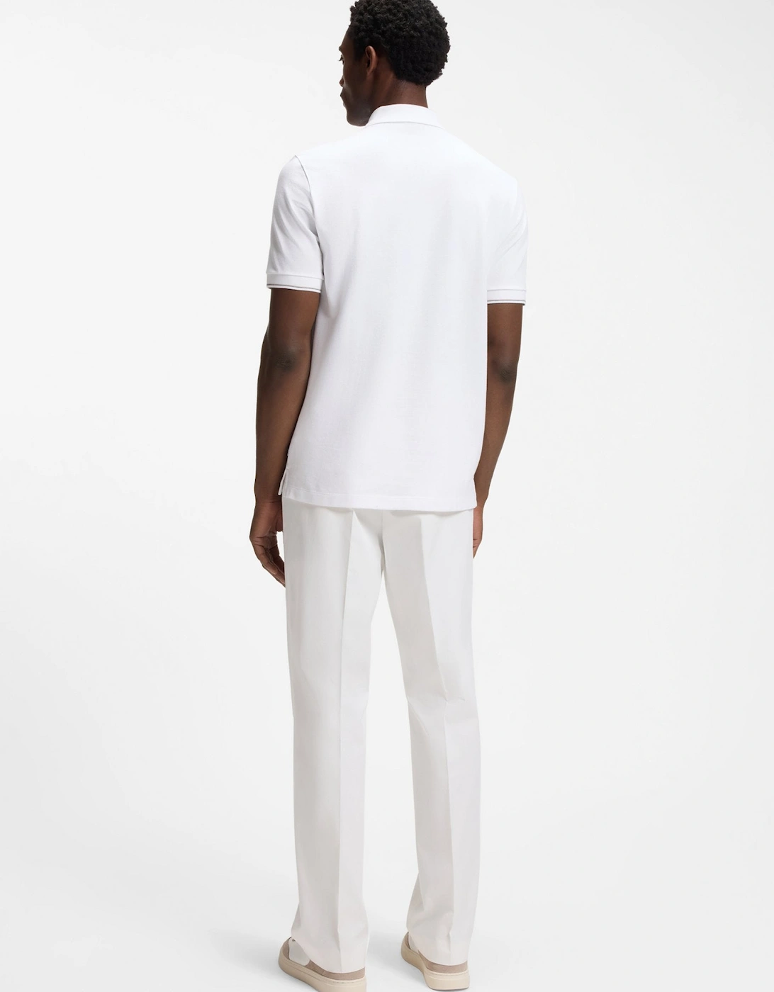 BOSS Black C Pei 90 Polo Shirt 100 White