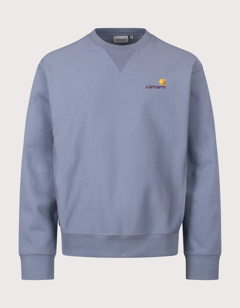 Loose Fit American Script Sweatshirt