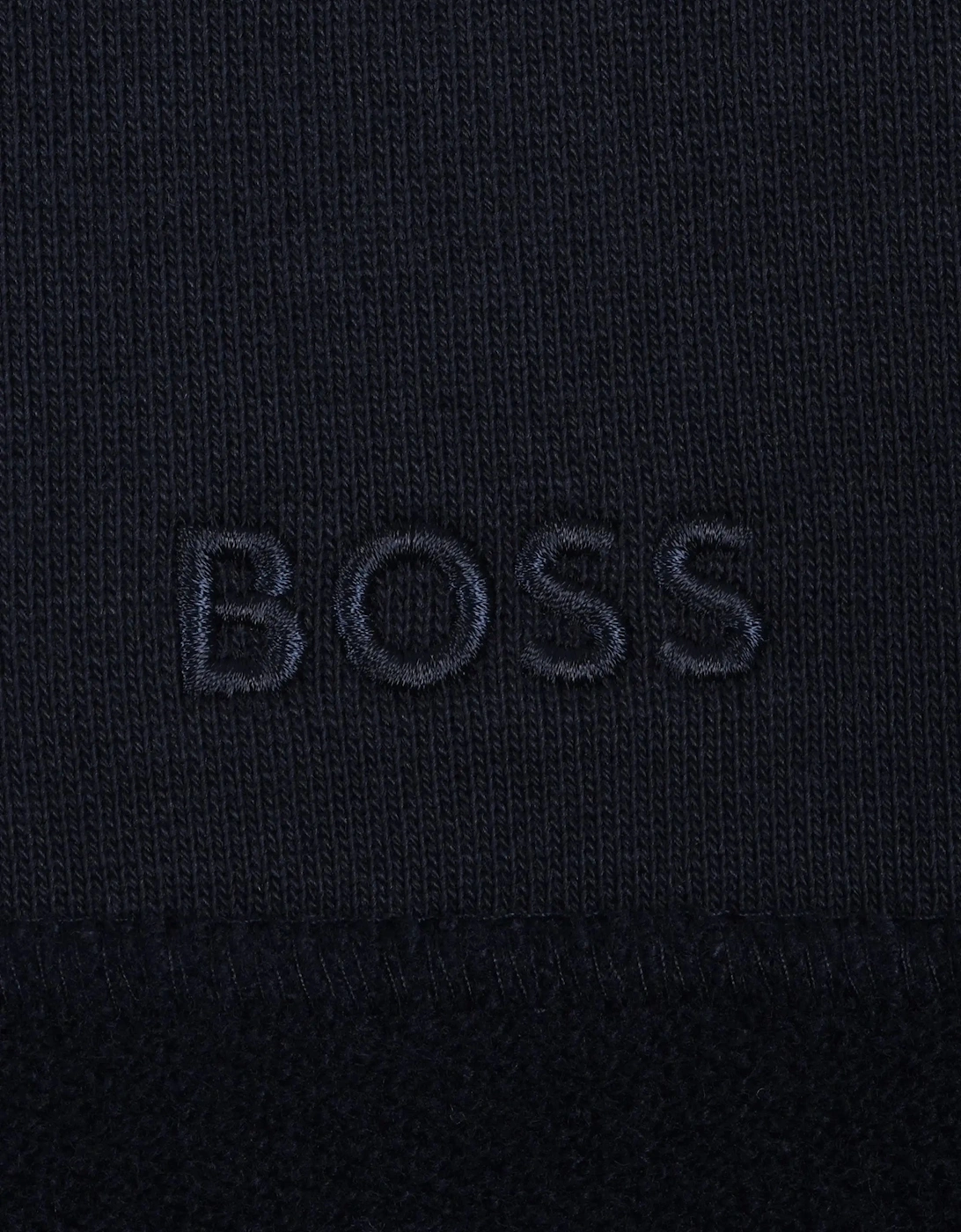 Boss Orange ZE_WINTERBRUSH HALF ZIP DARK BLUE