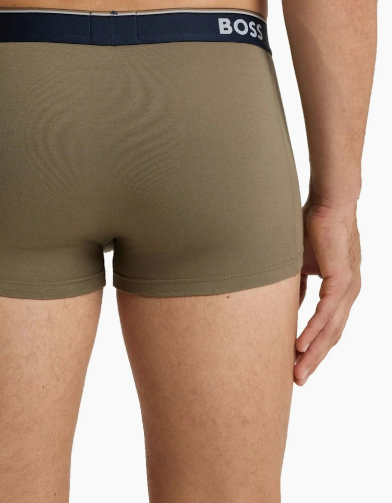 Boss Accessories 3P TRUNK BOXER NAVY/BLUE/KHAKI