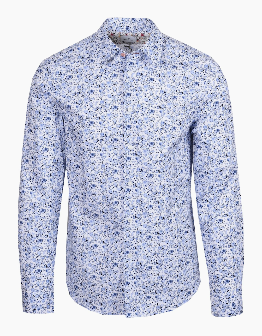 PAUL SMITH PATTERNED LS TAILORED FIT SHIRT LIGHT BLUE, 4 of 3