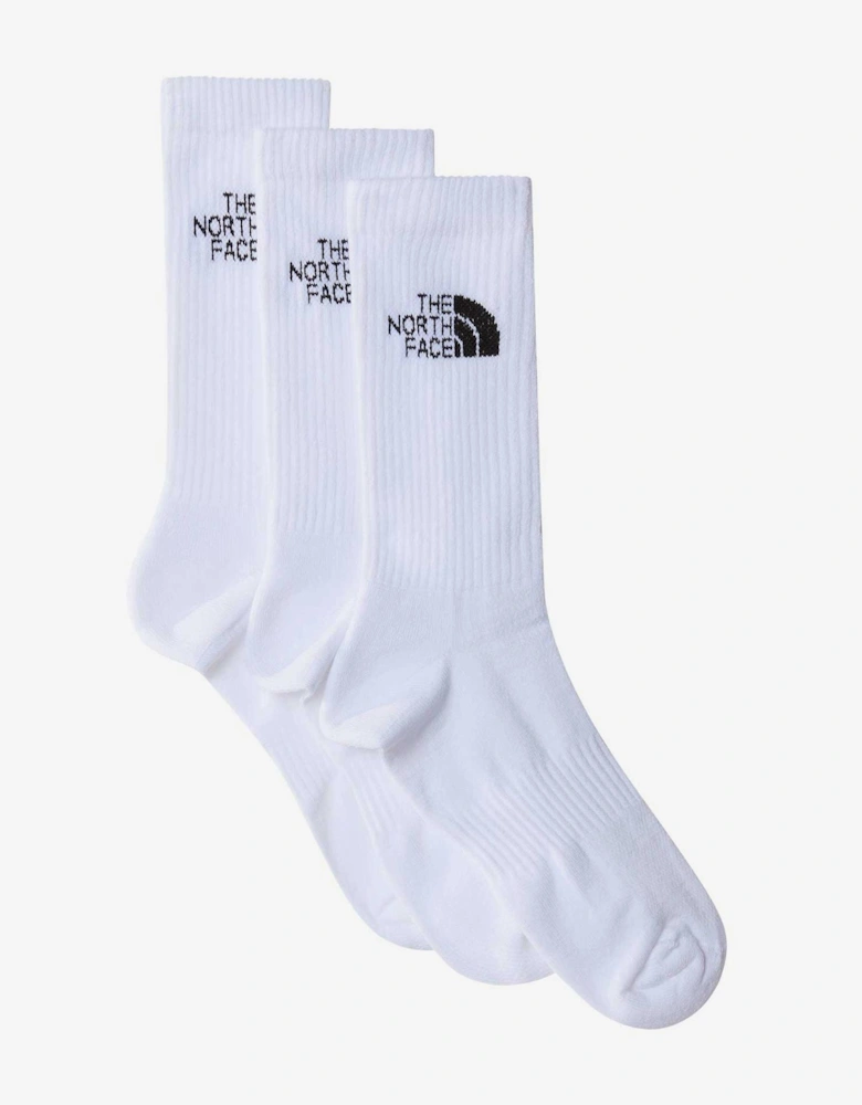 The North Face Multi Sport Cushion Crew Socks White