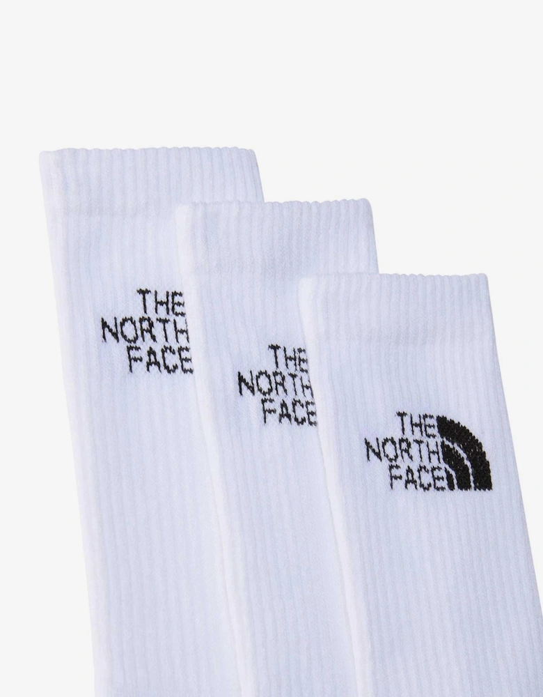 The North Face Multi Sport Cushion Crew Socks White