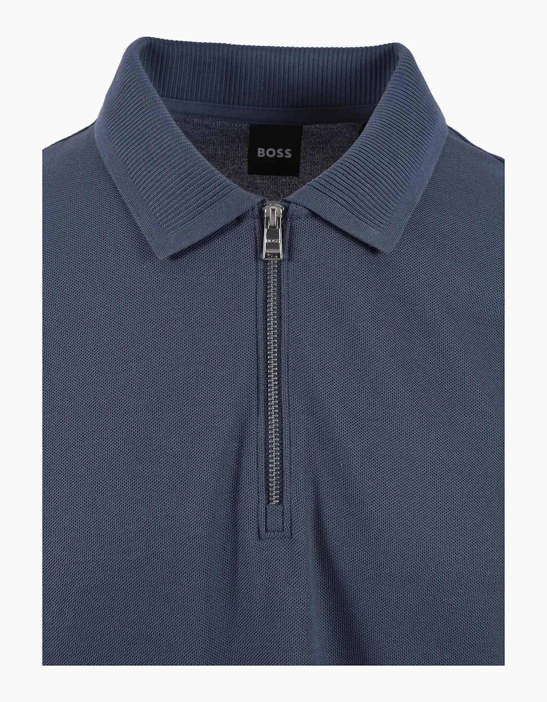 Boss Black BOSS C-PEI 04 POLO SHIRT OPEN BLUE