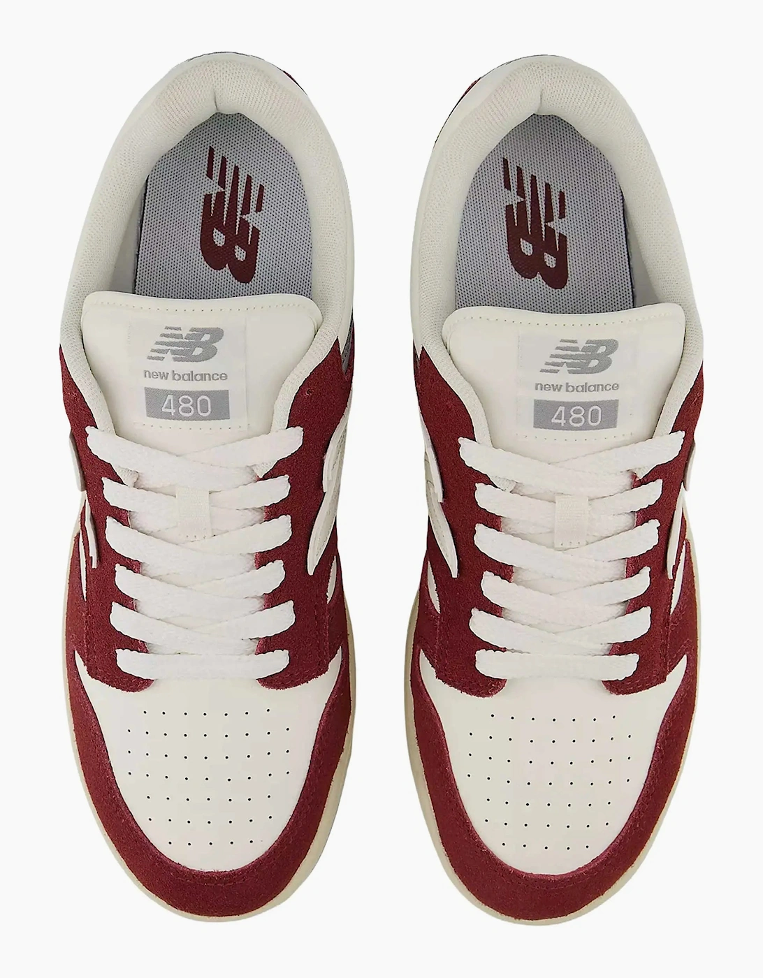 NEW BALANCE 480 TRAINER CLASSIC CRIMSON/SEA SALT