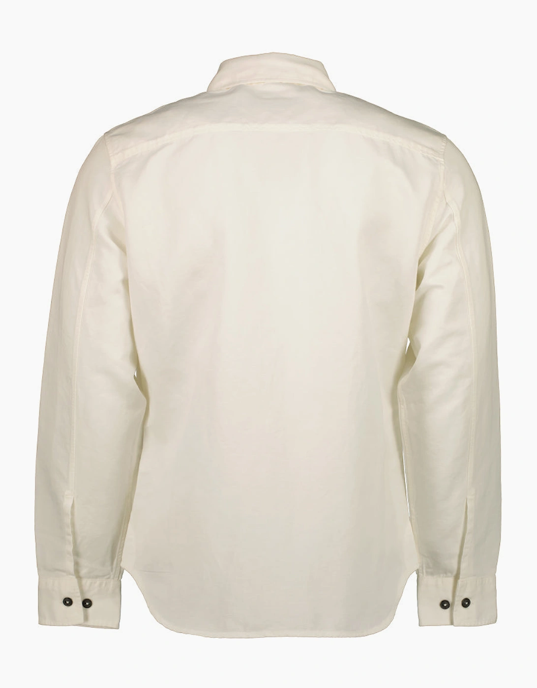 Cotton/Linen Pocket Logo Shirt