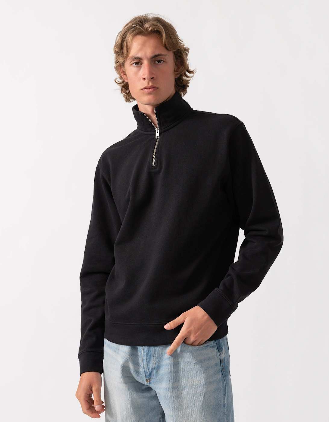 Woolrich American Half Zip Mens Sweatershirt, 6 of 5