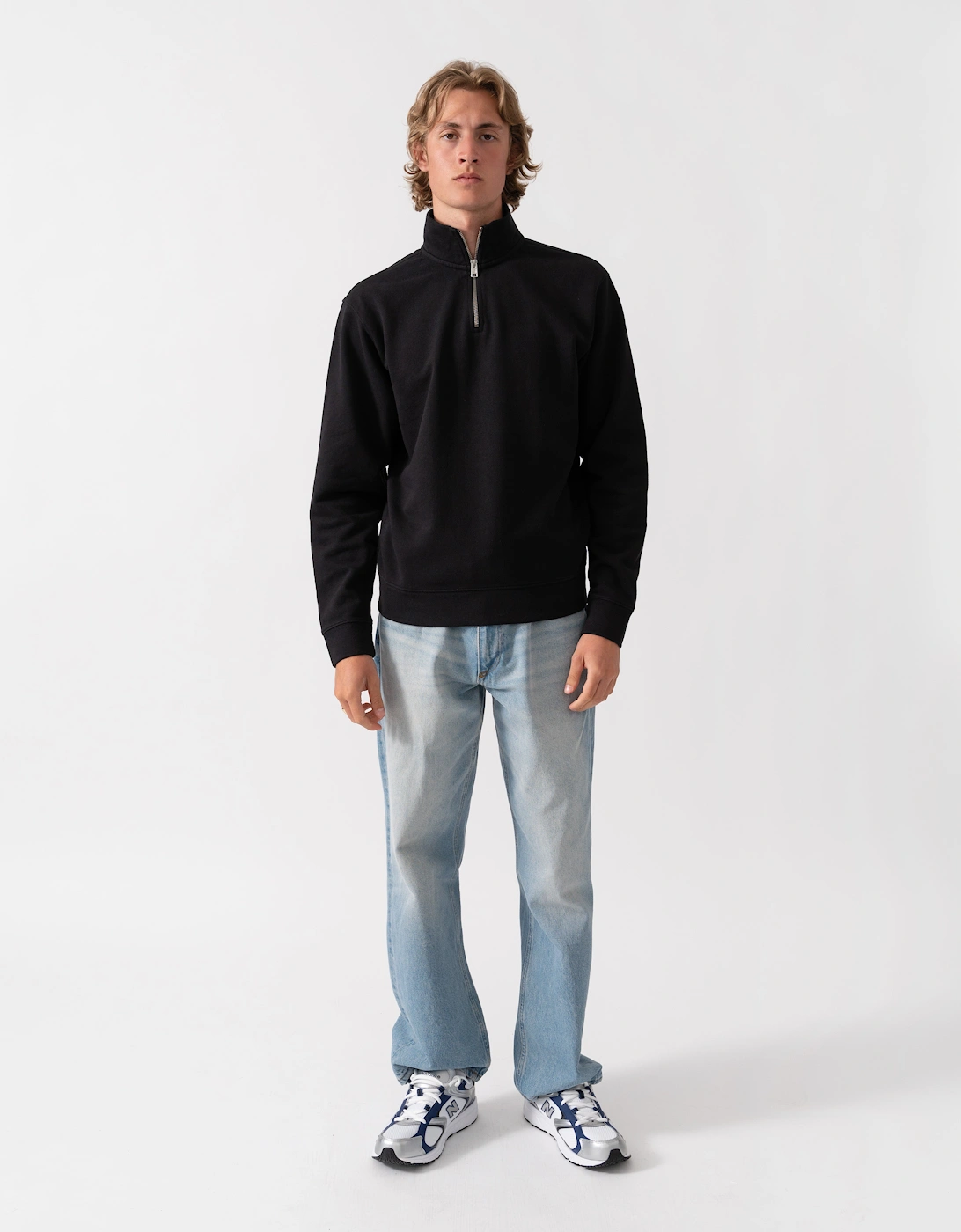 Woolrich American Half Zip Mens Sweatershirt