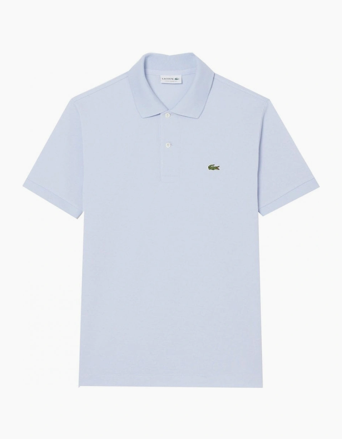 Lacoste Men's Light Blue Classic Short Sleeved Polo Shirt, 5 of 4