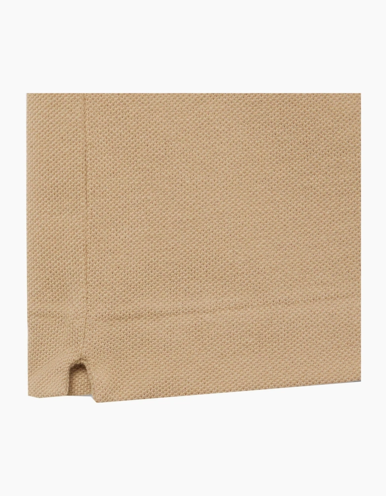 Lacoste Men's Beige Classic Short Sleeved Polo Shirt