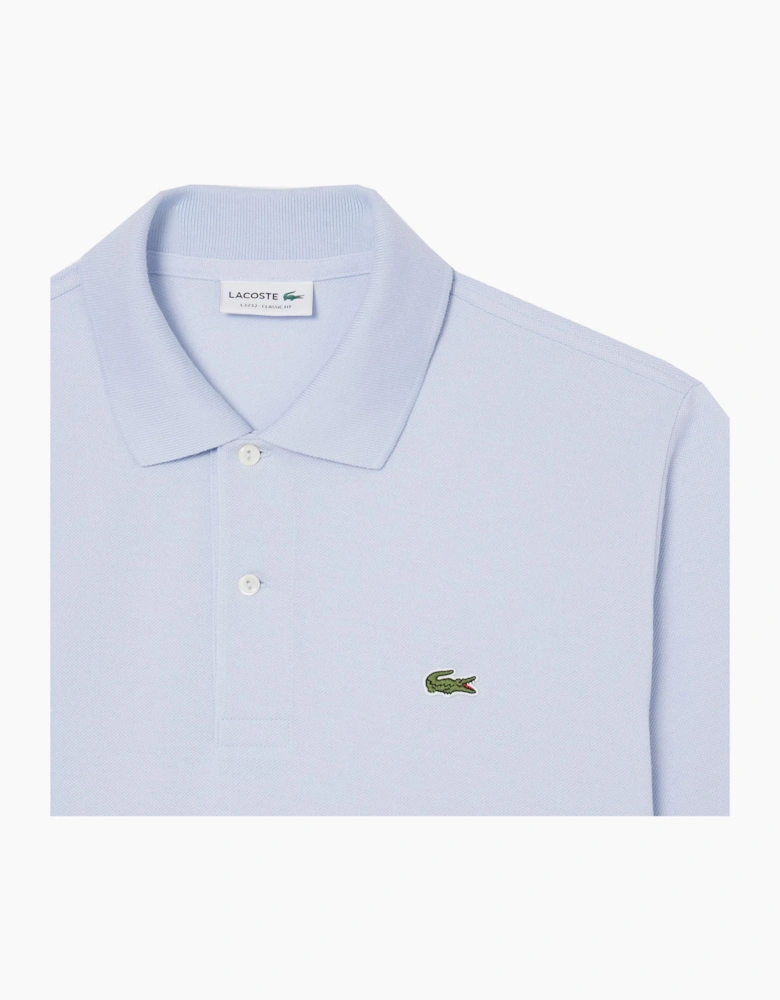 Lacoste Men's Light Blue Classic Short Sleeved Polo Shirt