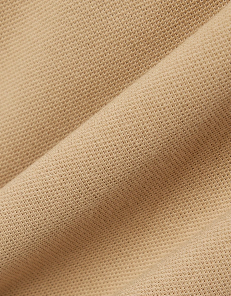 Lacoste Men's Beige Classic Short Sleeved Polo Shirt