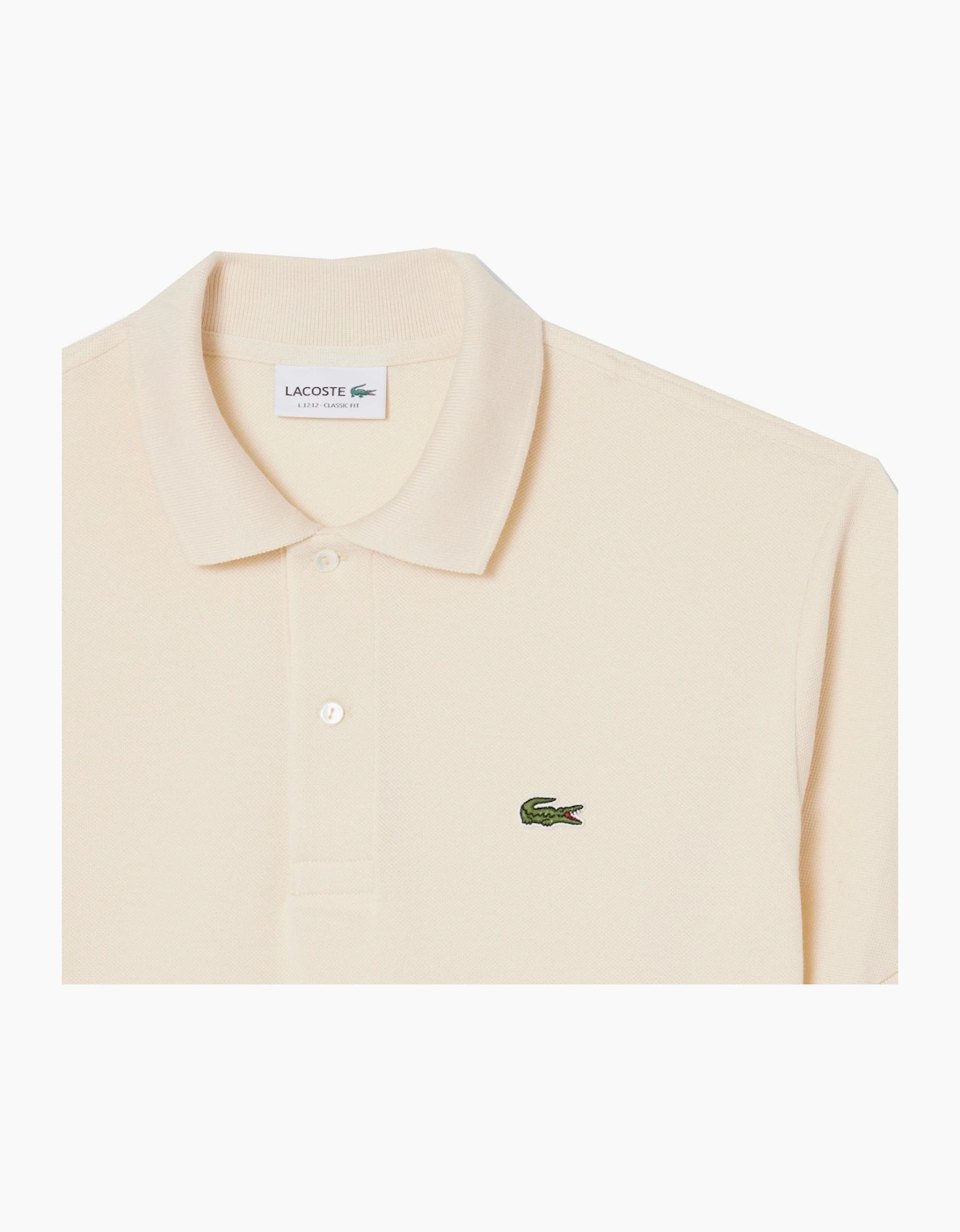 Lacoste Men's Pale Lemon Classic Short Sleeved Polo Shirt
