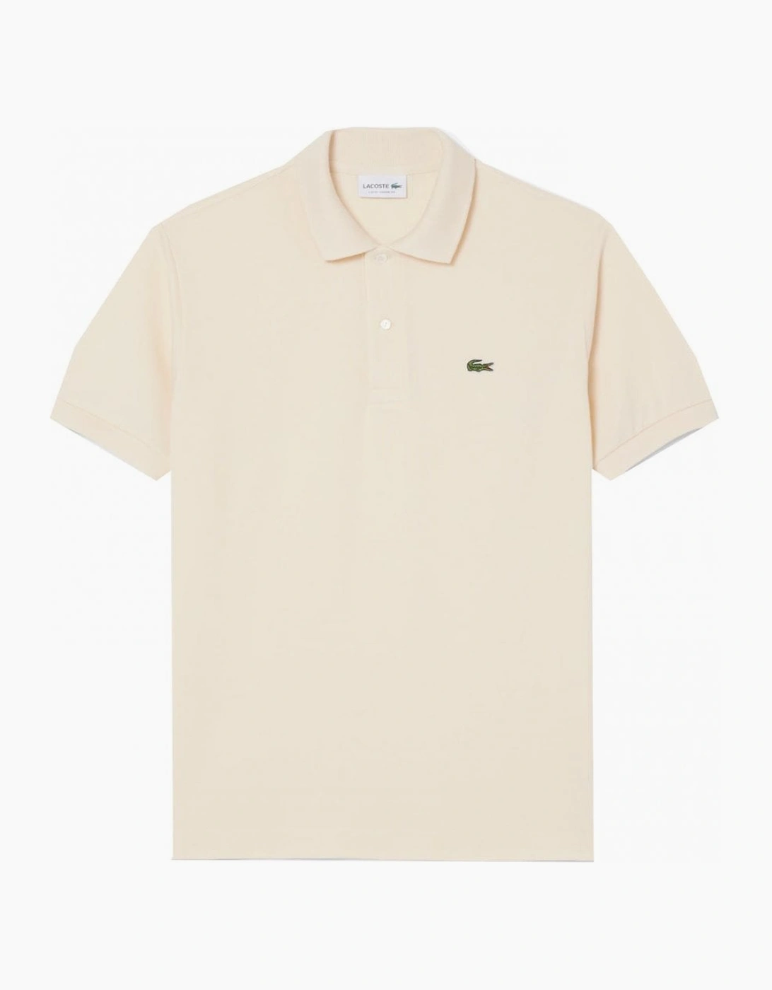 Lacoste Men's Pale Lemon Classic Short Sleeved Polo Shirt, 5 of 4