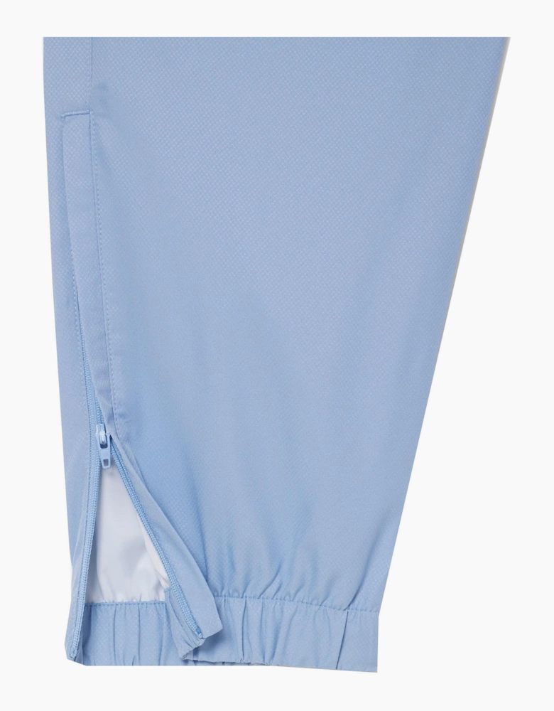 Lacoste Men's Light Blue Sport Lightweight Fabric Tracksuit Pants
