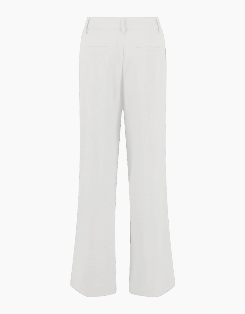 Pants in heavy linen mix