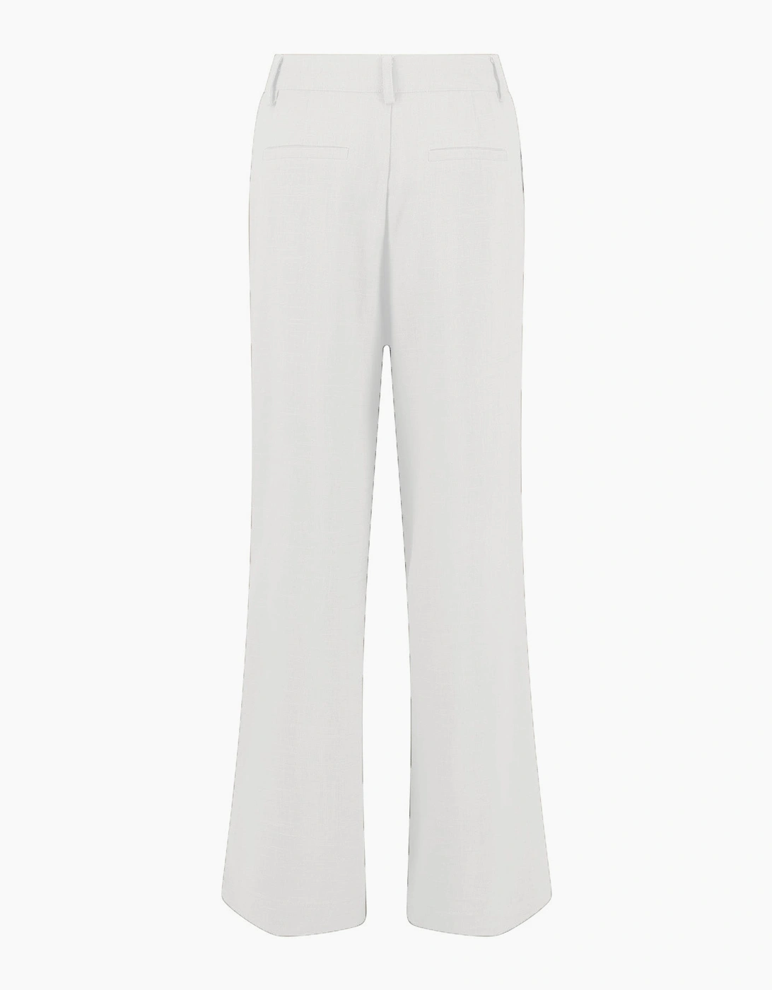 Pants in heavy linen mix