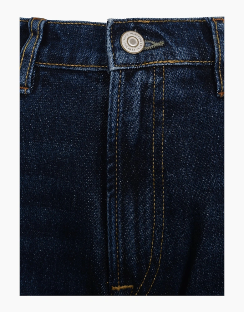 PAUL SMITH RELAXED TAPER FIT JEANS DENIM