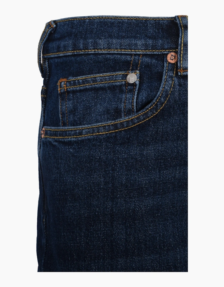PAUL SMITH RELAXED TAPER FIT JEANS DENIM