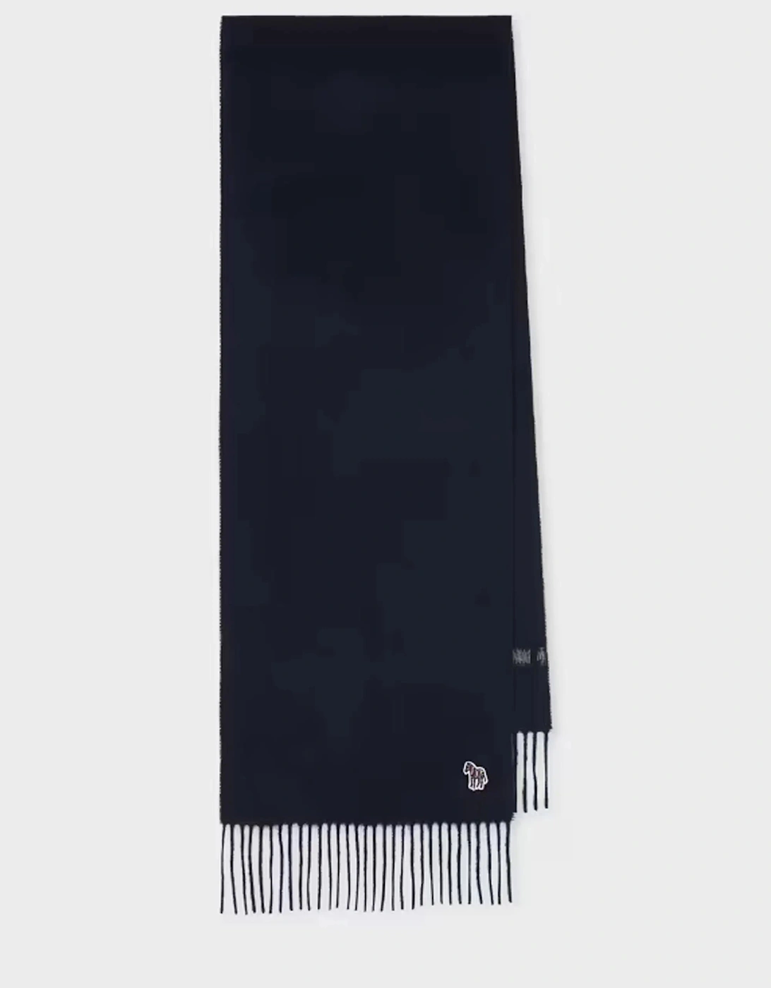 PAUL SMITH ZEBRA SCARF NAVY, 4 of 3