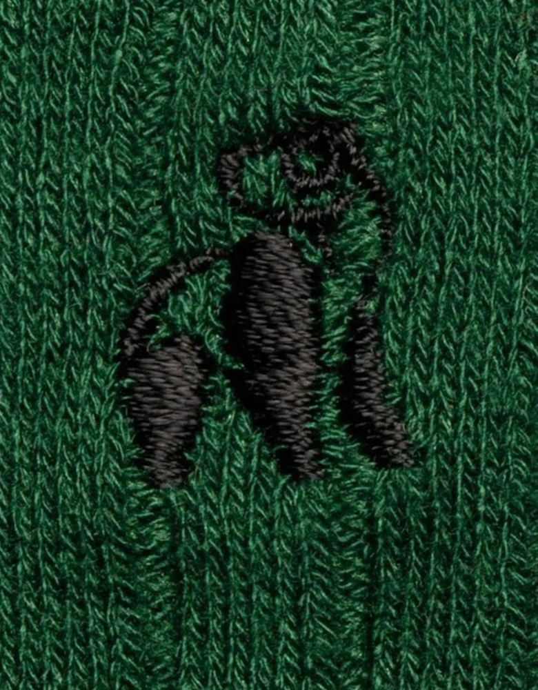 SWOLE PANDA SOCKS RACING GREEN