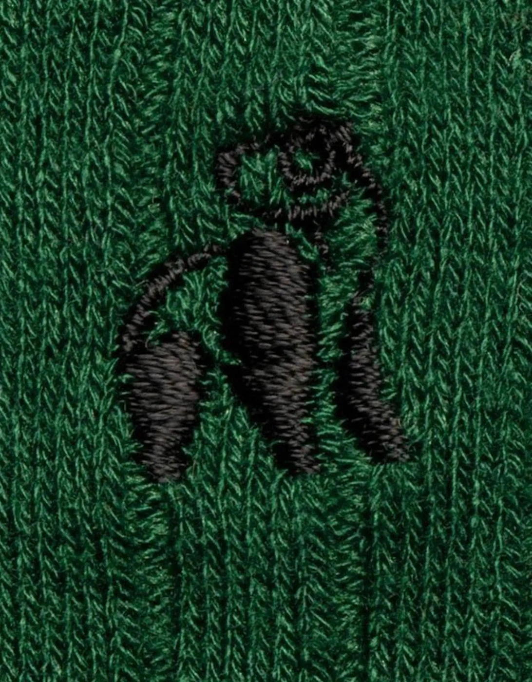 SWOLE PANDA SOCKS RACING GREEN