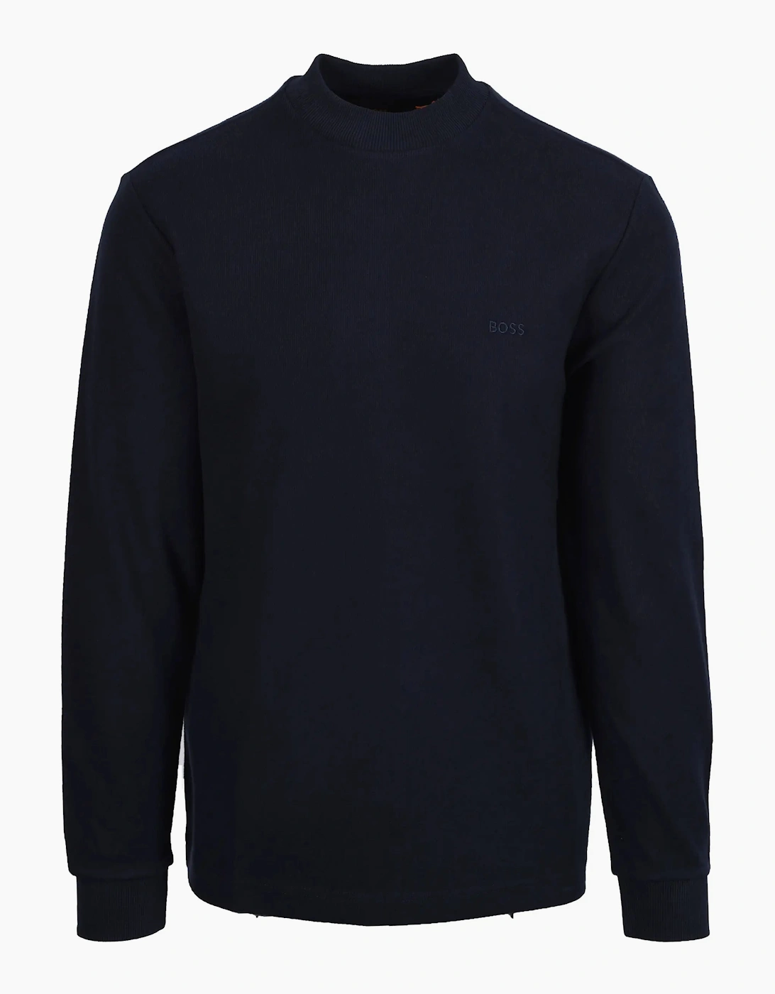Boss Orange Explorer Long Sleeve T-Shirt Dark Blue, 4 of 3