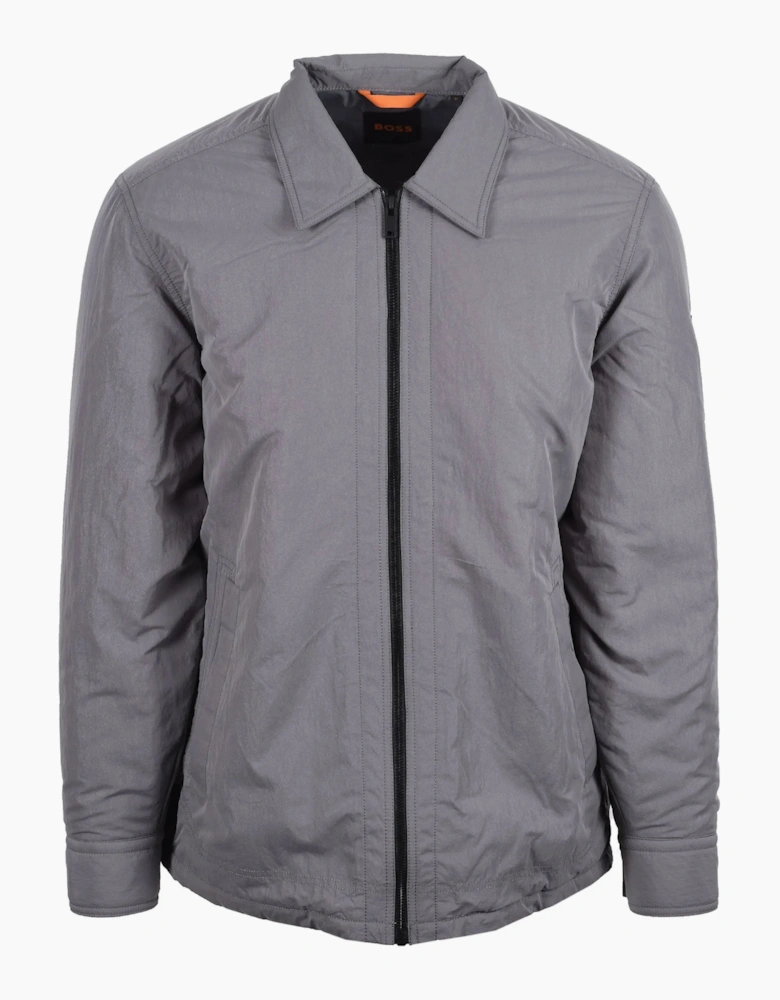 Boss Orange Leejay Overshirt Open grey