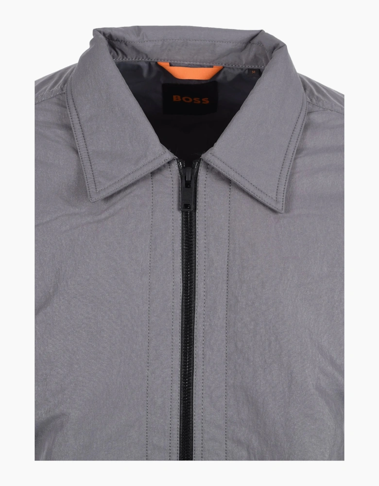 Boss Orange Leejay Overshirt Open grey