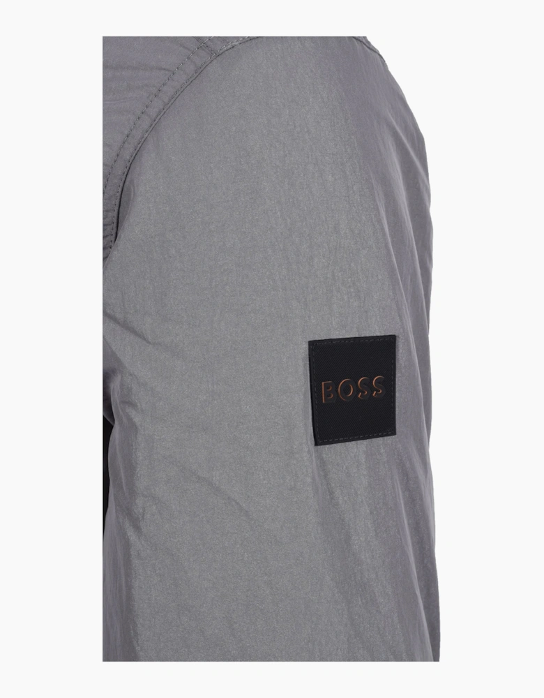 Boss Orange Leejay Overshirt Open grey