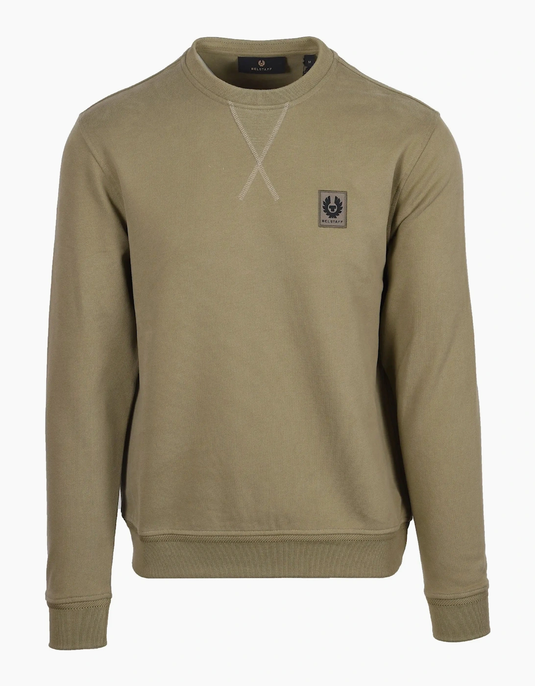 BELSTAFF SWEATSHIRT FATIGUE GREEN