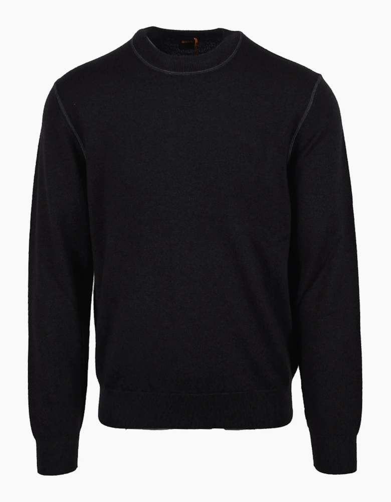 Boss Orange Astefo Knitwear Black