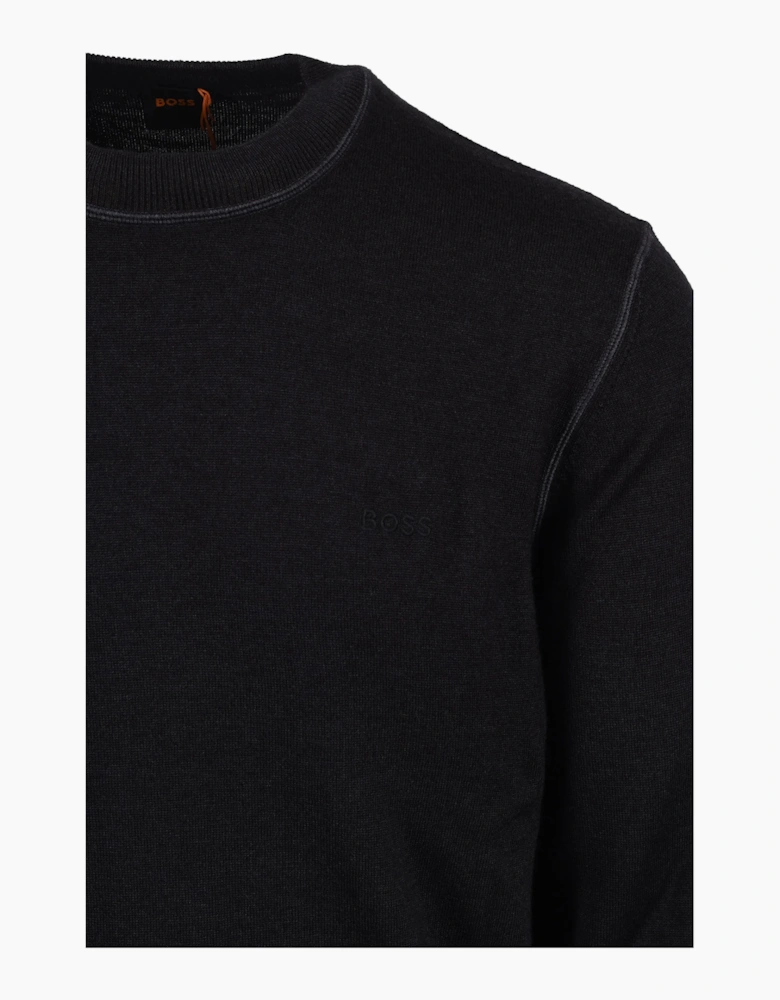 Boss Orange Astefo Knitwear Black