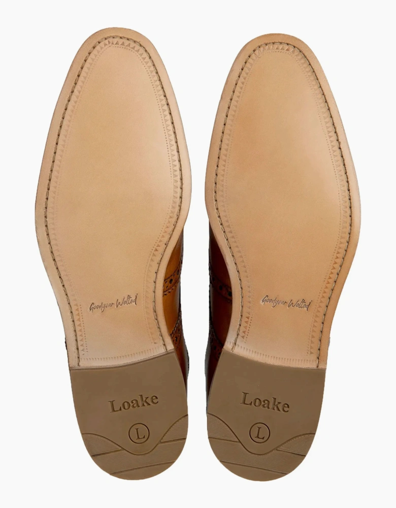 Loake RANKIN DERBY CALF BROGUE TAN
