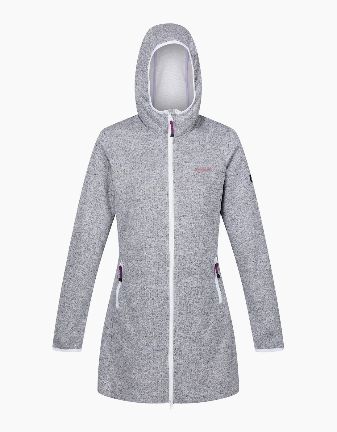 Regatta Womens/Ladies Bloomfield Marl Longline Fleece Jacket, 6 of 5