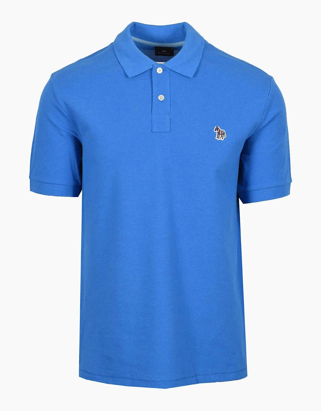 Paul Smith Men's Blue Reg Fit Zebra Polo  38 Size M
