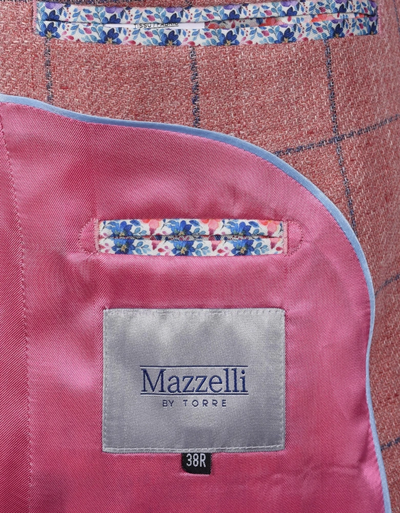 MAZZELLI JACKET PINK/BLUE CHECK