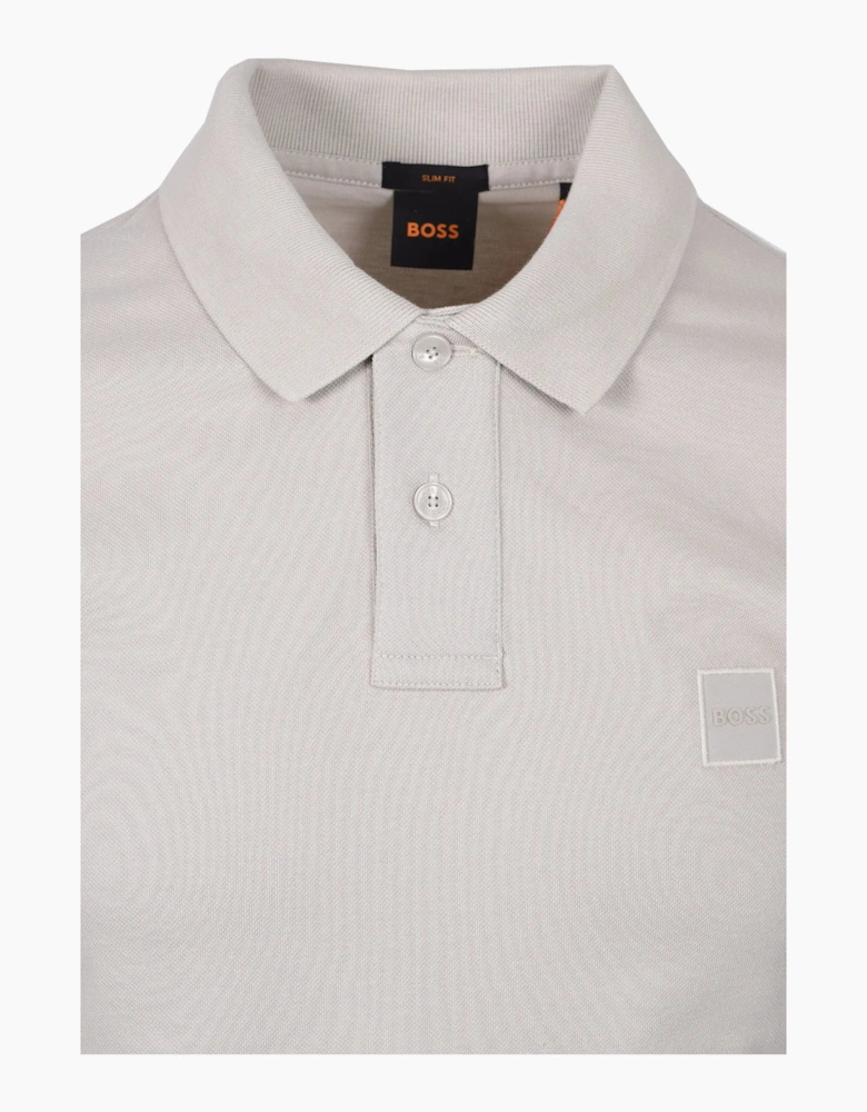 Boss Orange PASSENGER Polo Shirt Grey