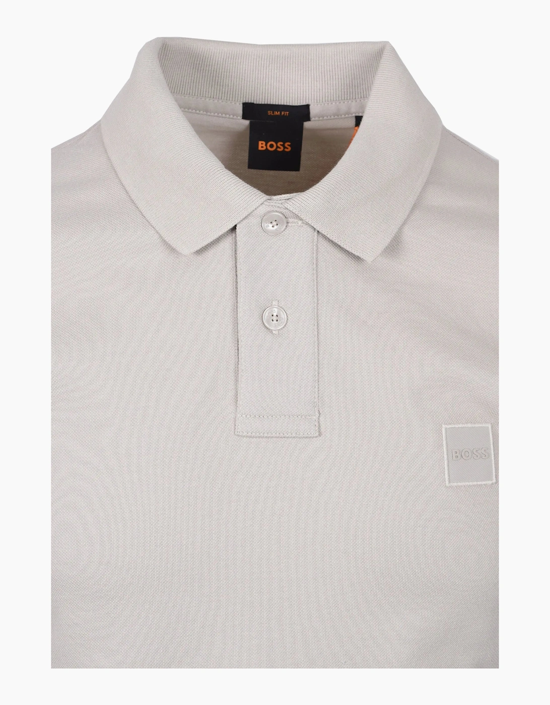 Boss Orange PASSENGER Polo Shirt Grey