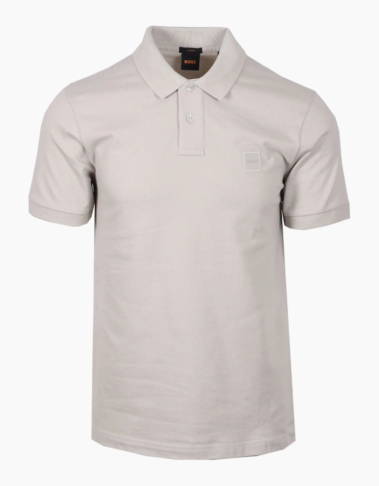 Boss Orange PASSENGER Polo Shirt Grey