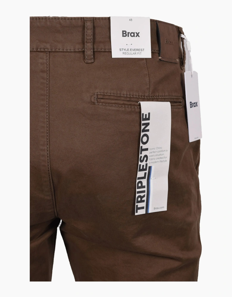 Brax Everest Cotton Chino Brown