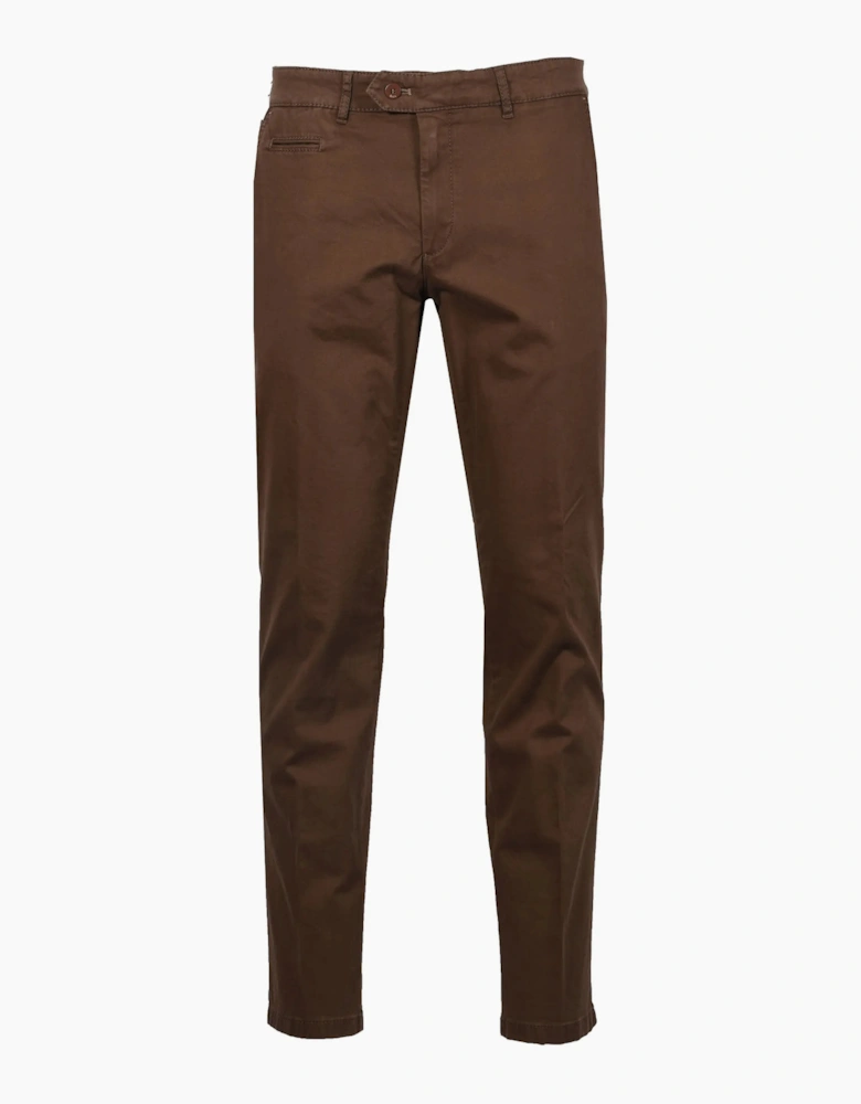 Brax Everest Cotton Chino Brown