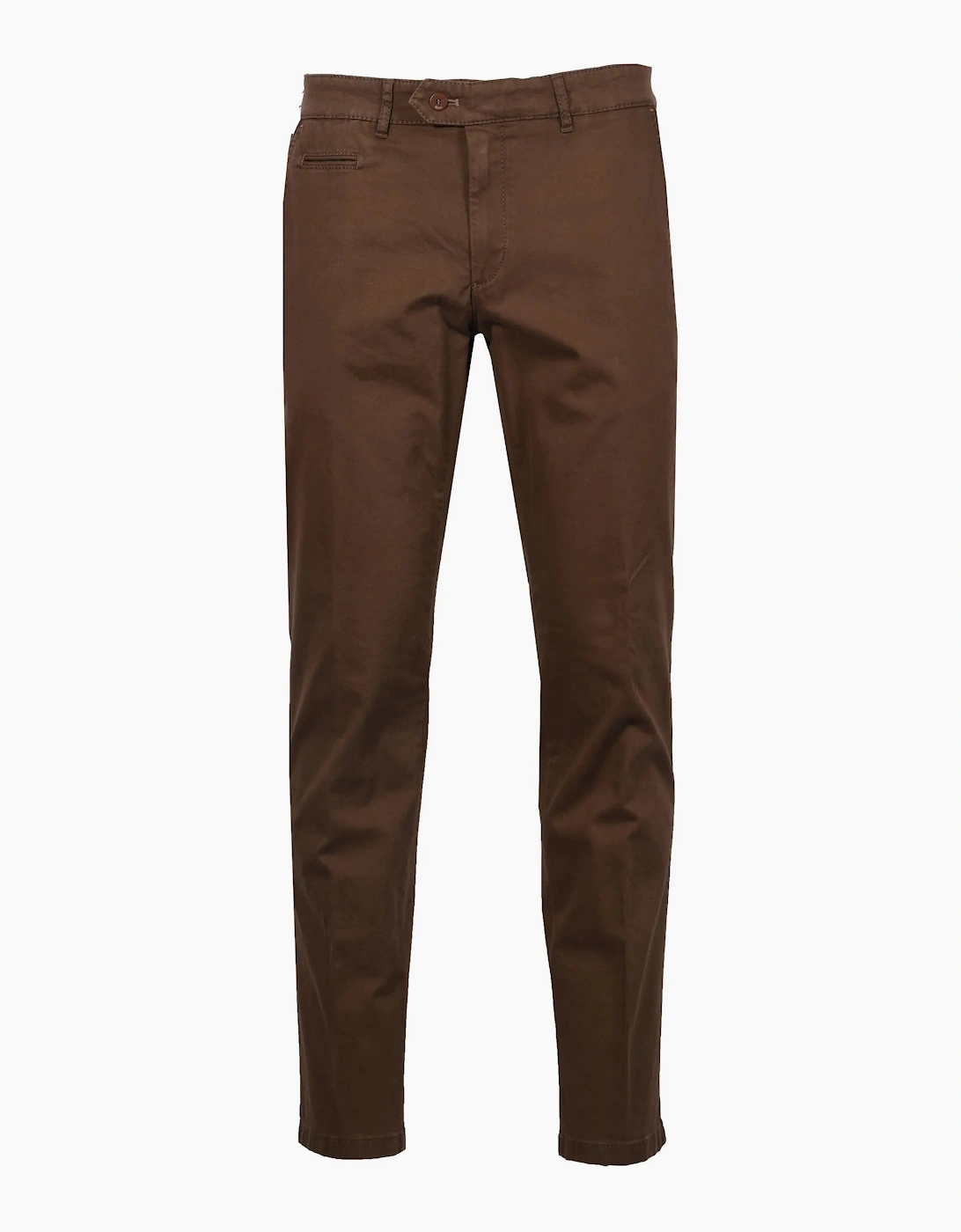 Brax Everest Cotton Chino Brown