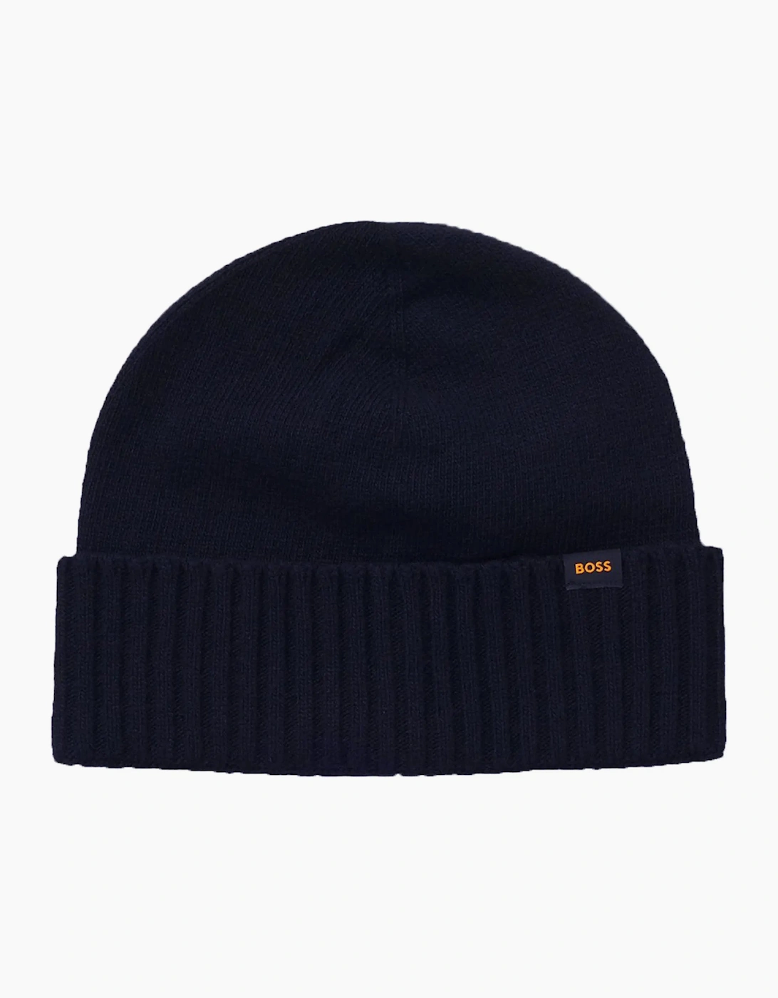 Boss Orange Kalipso Knitted Hat and Gloves Set Dark Blue