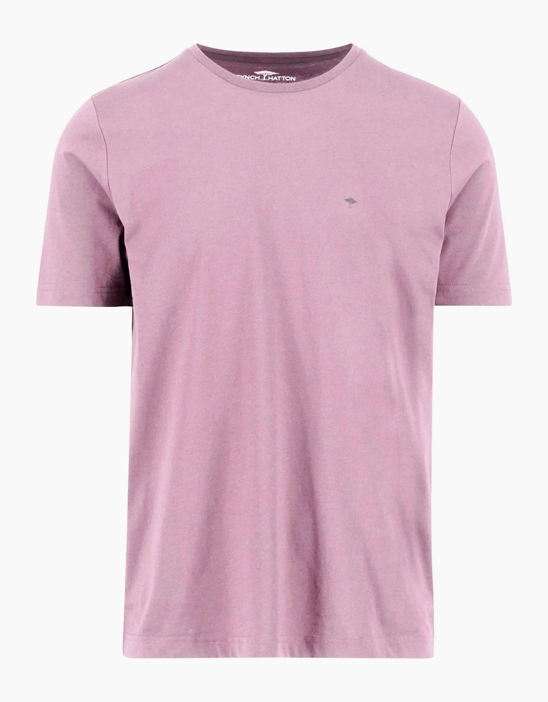 Fynch Hatton Men's Pink Fynch-Hatton T-Shirt Magnolia  42 Size Xl