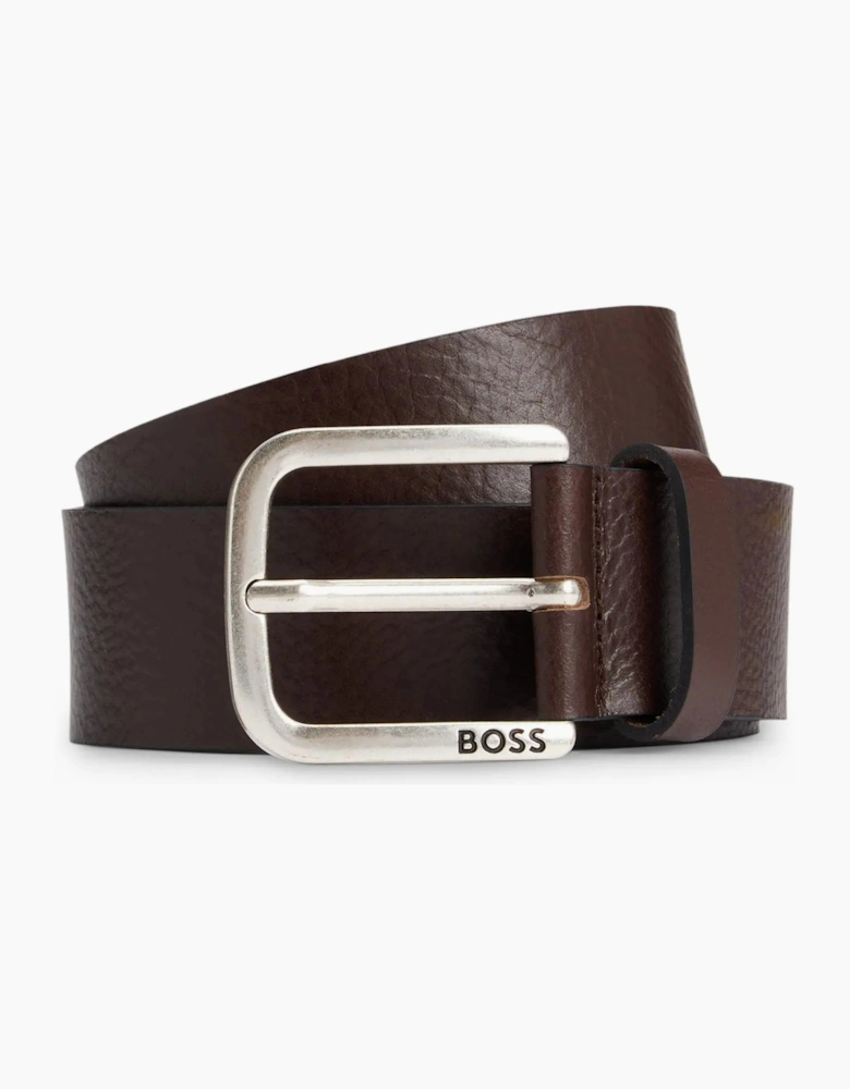 Boss Black Janni Belt Dark Brown