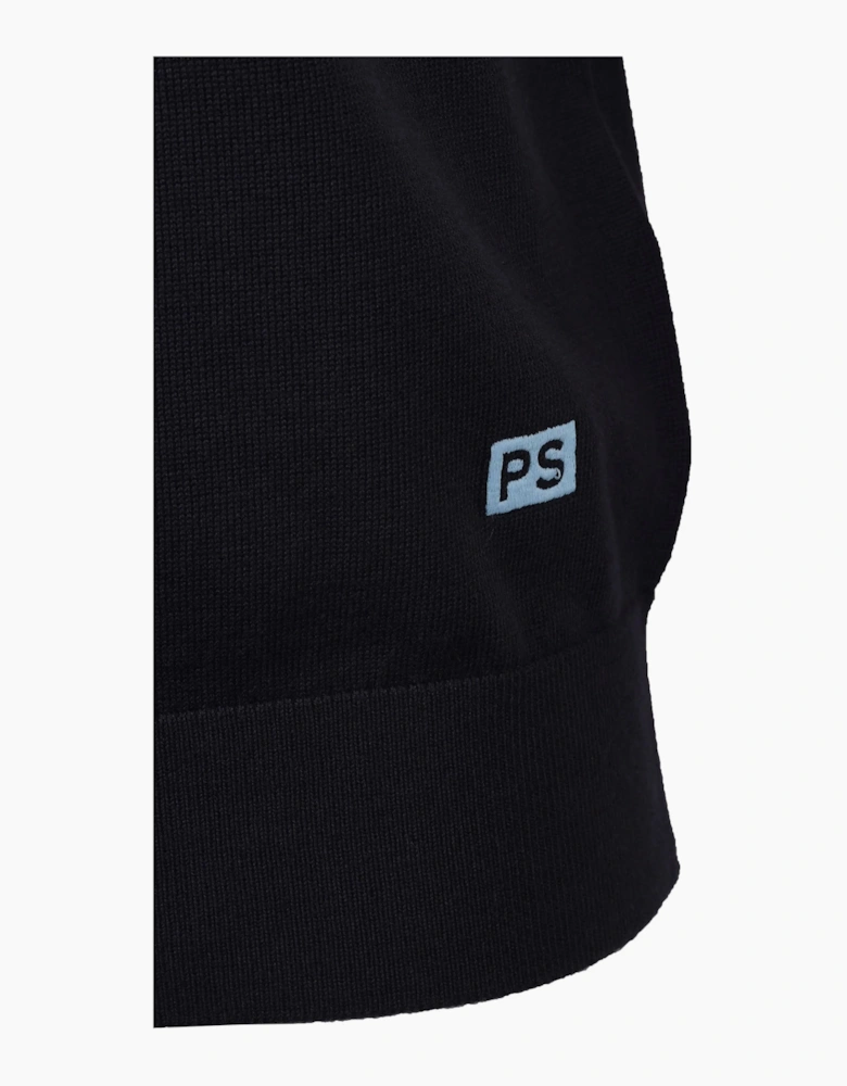 PAUL SMITH SWEATER SS POLO NAVY