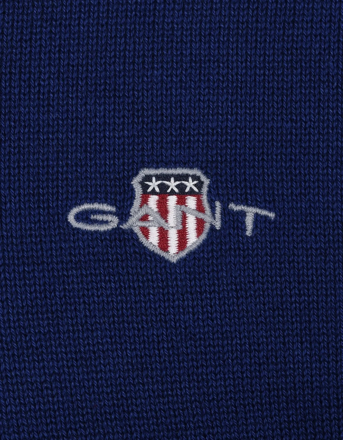GANT CLASSIC COTTON HALF ZIP RICH NAVY