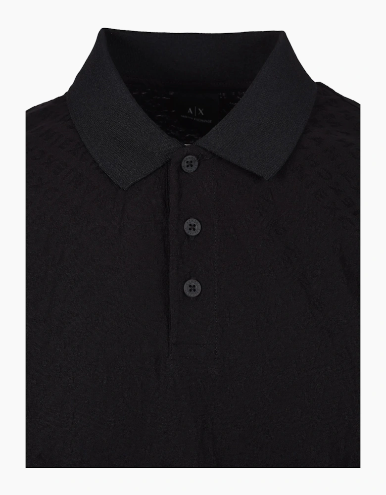 Armani Exchange Polo Shirt Black