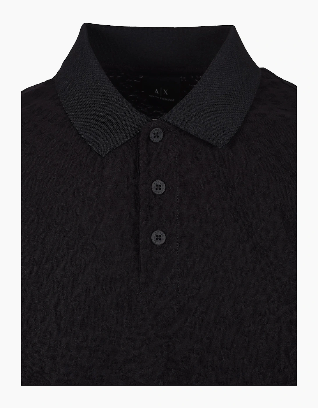 Armani Exchange Polo Shirt Black